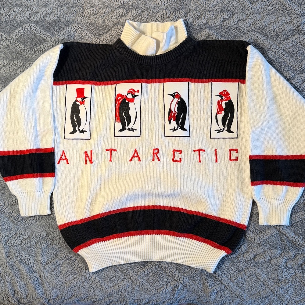 FIA Italia Vintage Women’s Crew Neck Sweater Antarctic Penguin’s